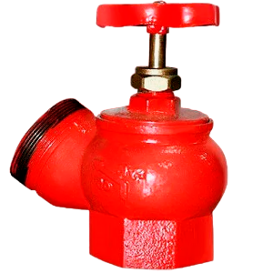 Фото 3 - Клапан пожарный (кран) КПЧ 65-1 чугунный 125° муфта - цапка.
